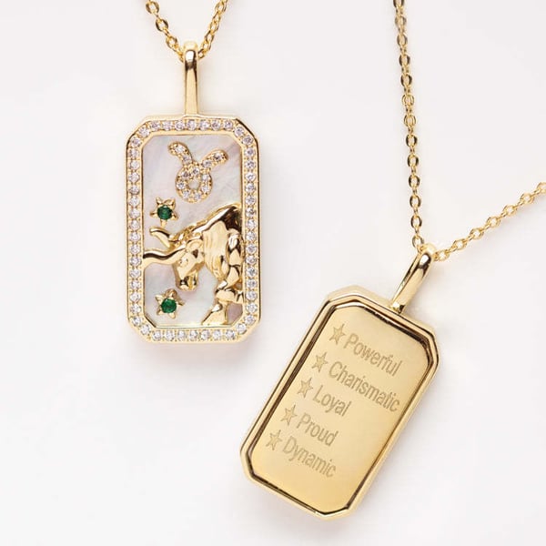 AstroGlow – Custom Zodiac Sign Necklace