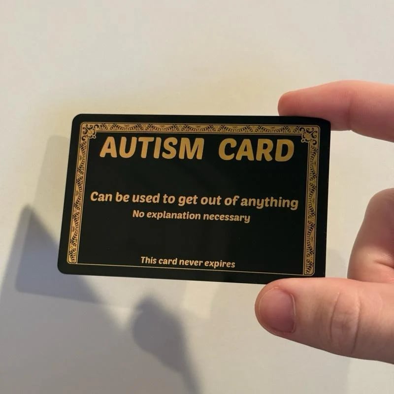 HonestMoment – Funny Autism Pass Card