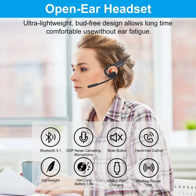 ZenWave - Hands-Free Open-Ear Headphones