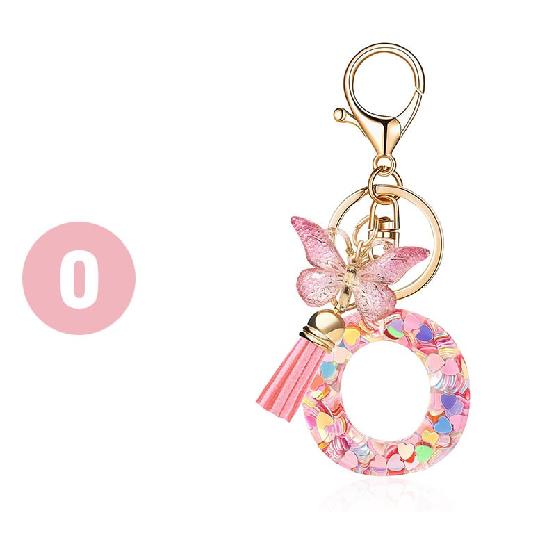 CharmKey – Personalized Initial Letter Keychain