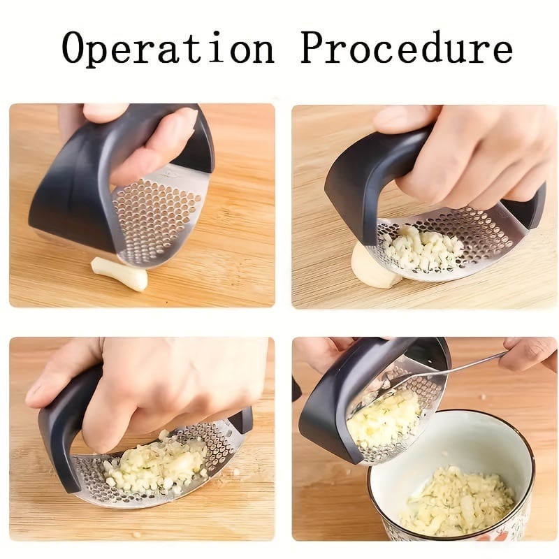 ChefGrip – 430 Stainless Garlic Press