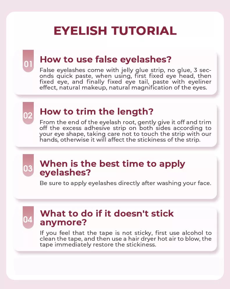 GlamLash – Reusable Self-Adhesive Eyelashes