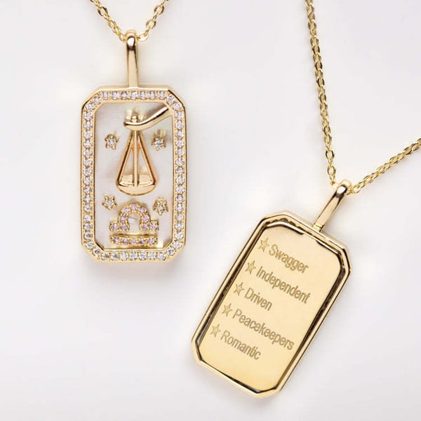 AstroGlow – Custom Zodiac Sign Necklace