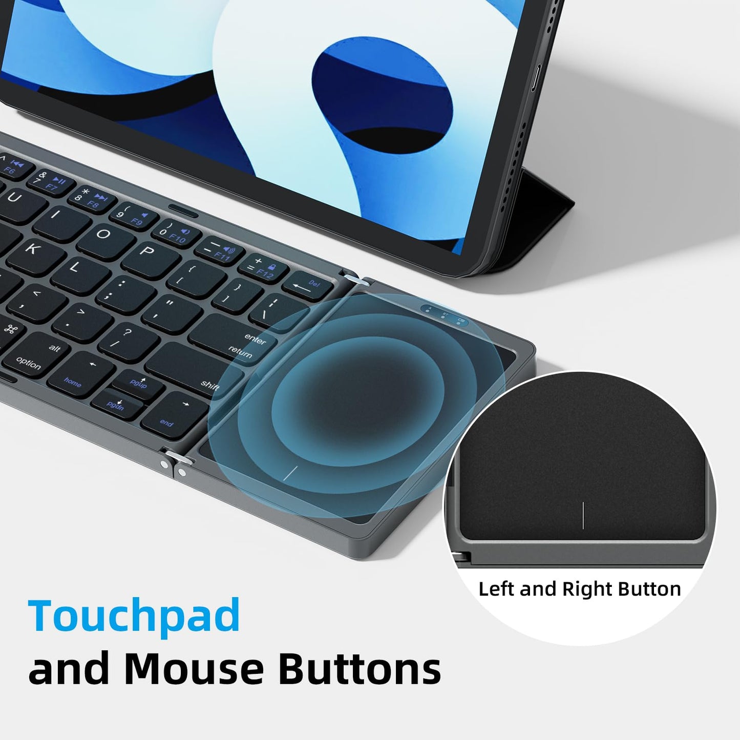 KeyFold – Bluetooth Touchpad Keyboard