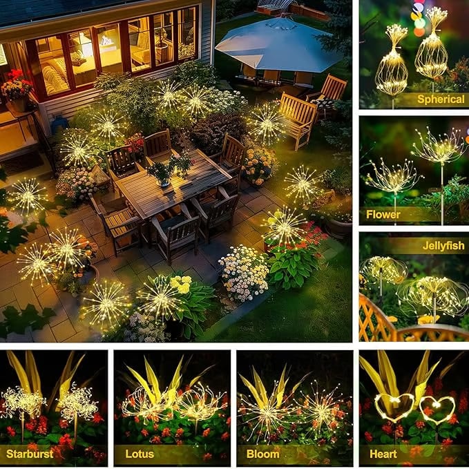 LumiBloom – Solar Garden Fairy Lights