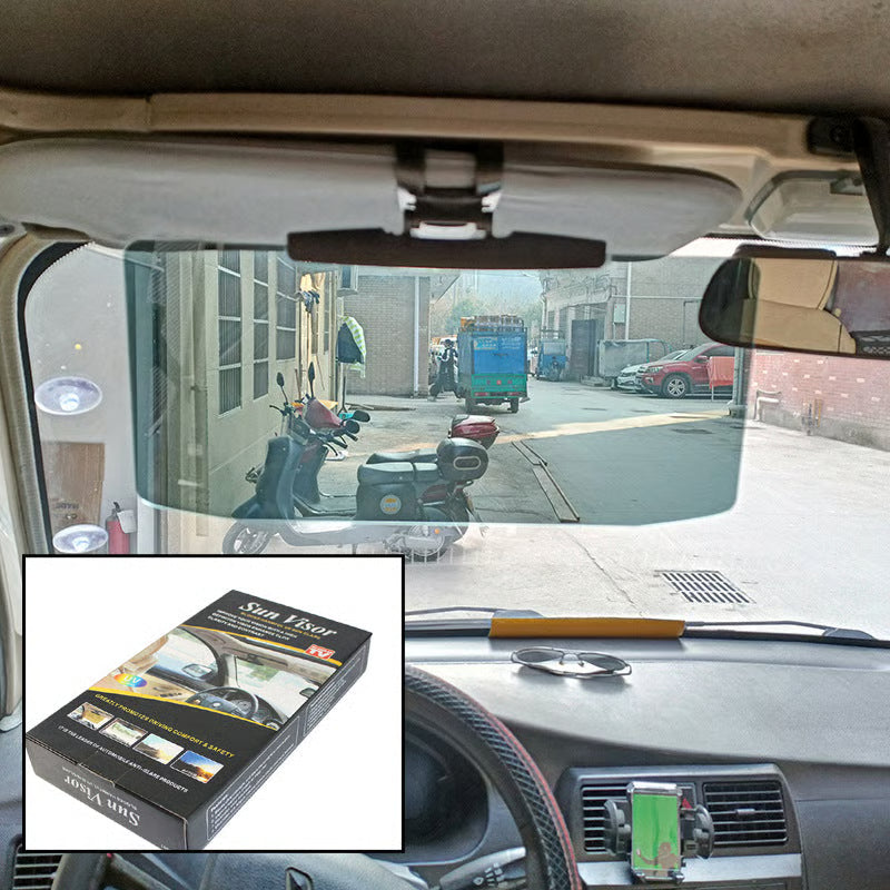 GlareGuard – Universal Polarized Car Sun Visor