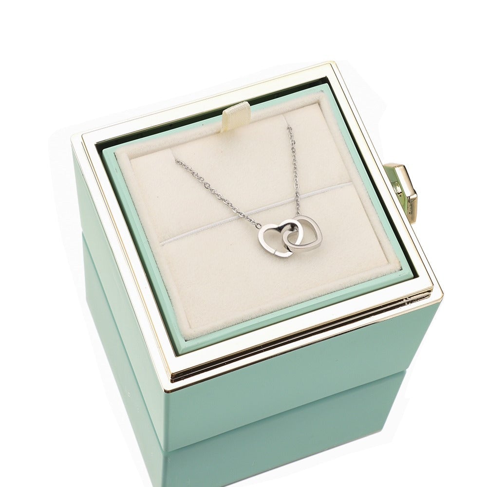 BlossomVault - Rose Treasure Box Necklace