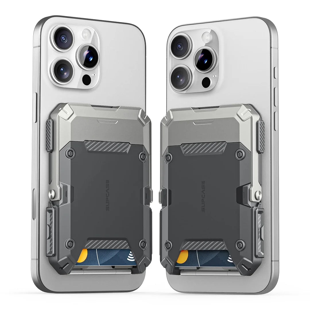MagniHold – Magnetic Wallet & iPhone Stand