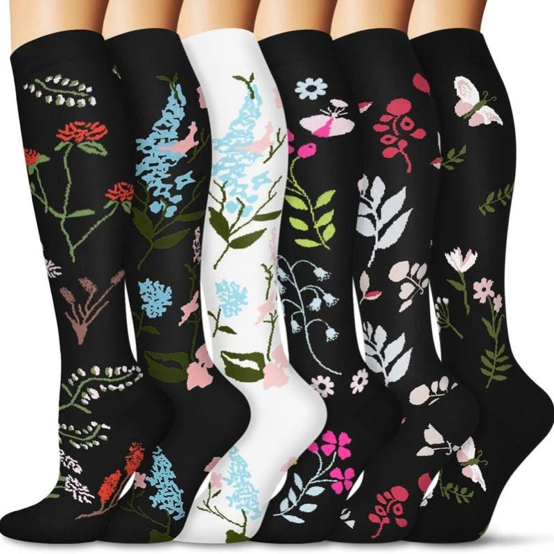 StrideBoost – Vibrant Compression Socks