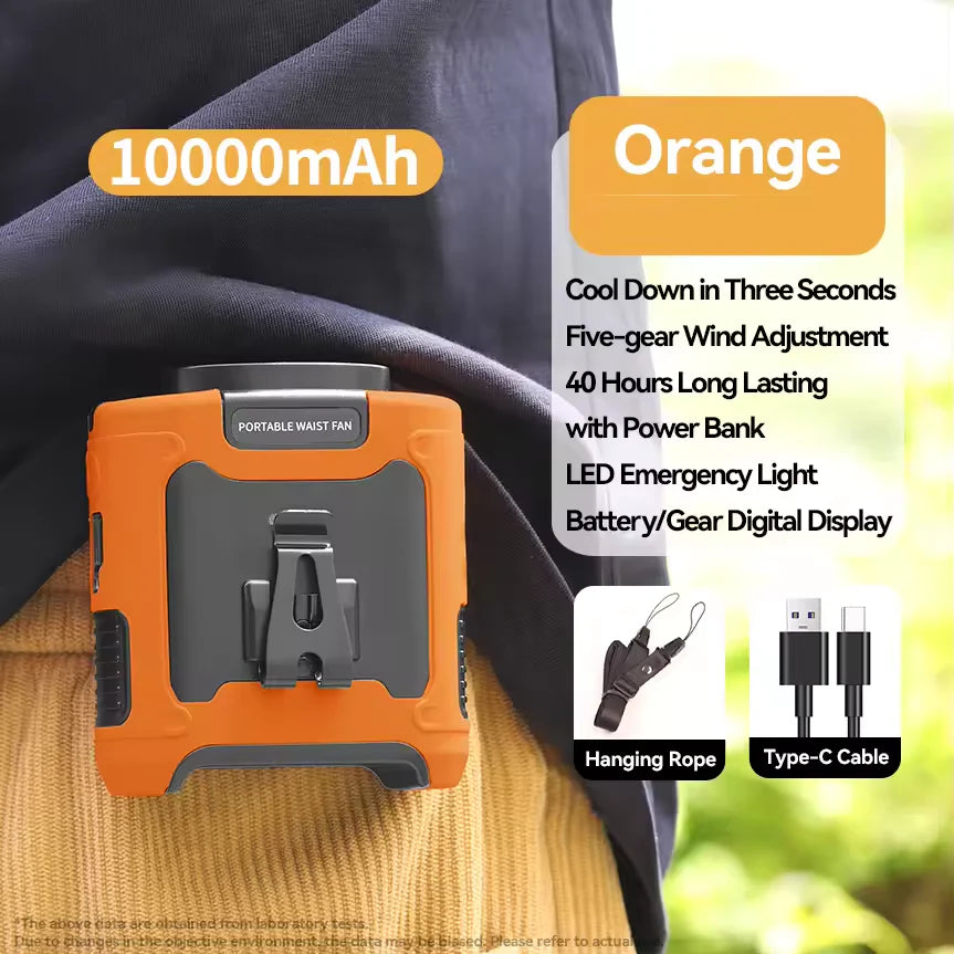 AirNest | Multifunction Waist-Mounted Smart Air Cooler