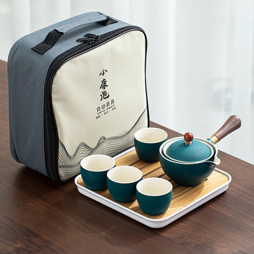 TeaGlide – 360° Rotating Travel Tea Maker Set