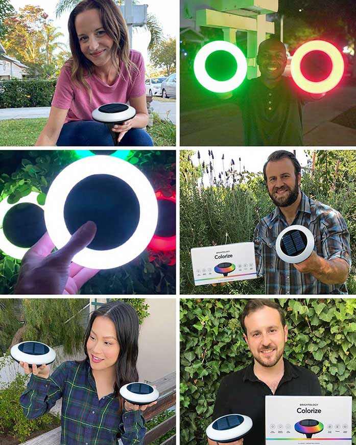 SolarGlow – Vibrant Outdoor Color Lights