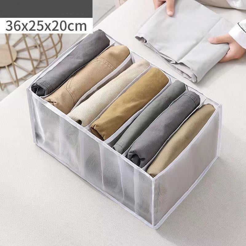 TidyNest – Foldable Wardrobe Clothes Organizer