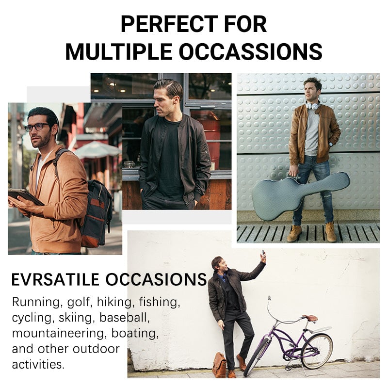 MetroStand – Zipper Casual Men’s Jacket