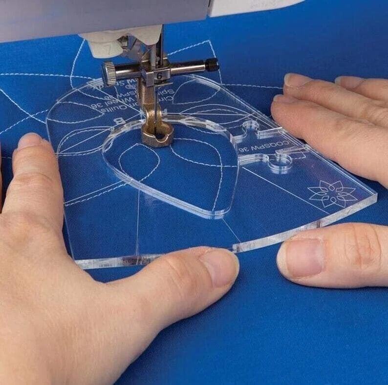 StitchGuide – Free Motion Garment Ruler Set