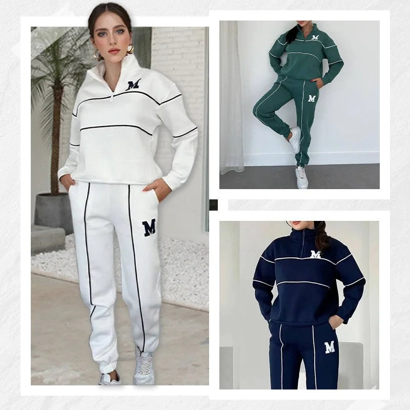 🔥Casual Line Sweatshirt 2-Piece Set