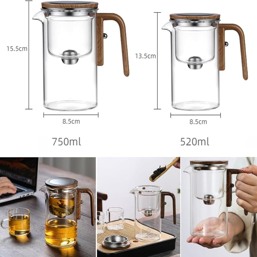 ClearBrew – Water Separation Glass Teapot