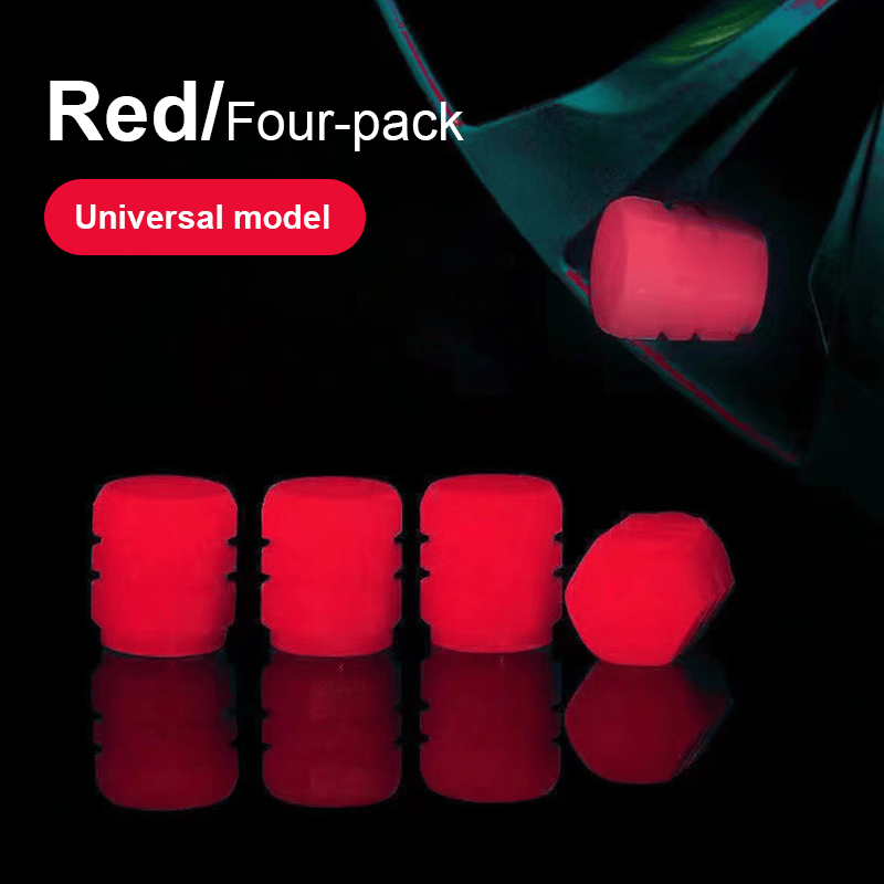 GlowRide - Fluorescent Wheel Valve Caps