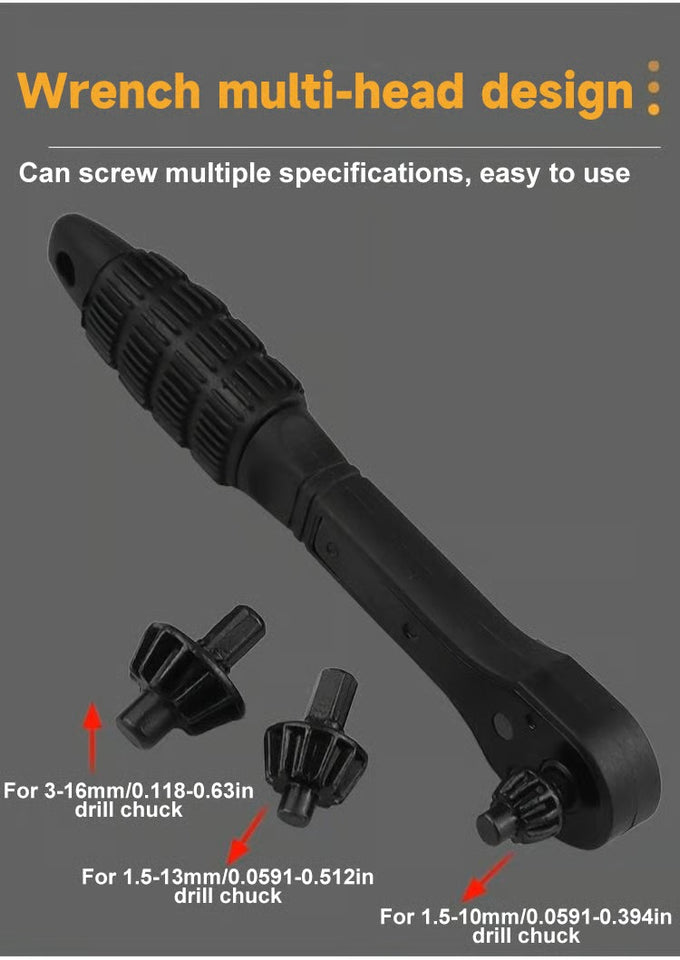 IronTorque – 4-Piece Drill Wrench Power Set