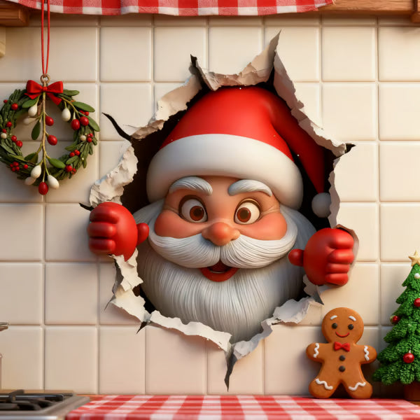 ChristmasGlow – Creative Holiday Wall Sticker Set