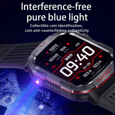 TitanGear – Military Outdoor Smart Watch