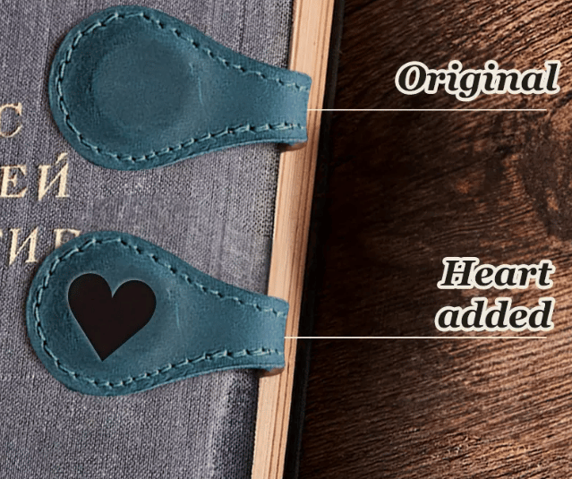 ReadLux - Stylish Leather Bookmark for Book Lovers