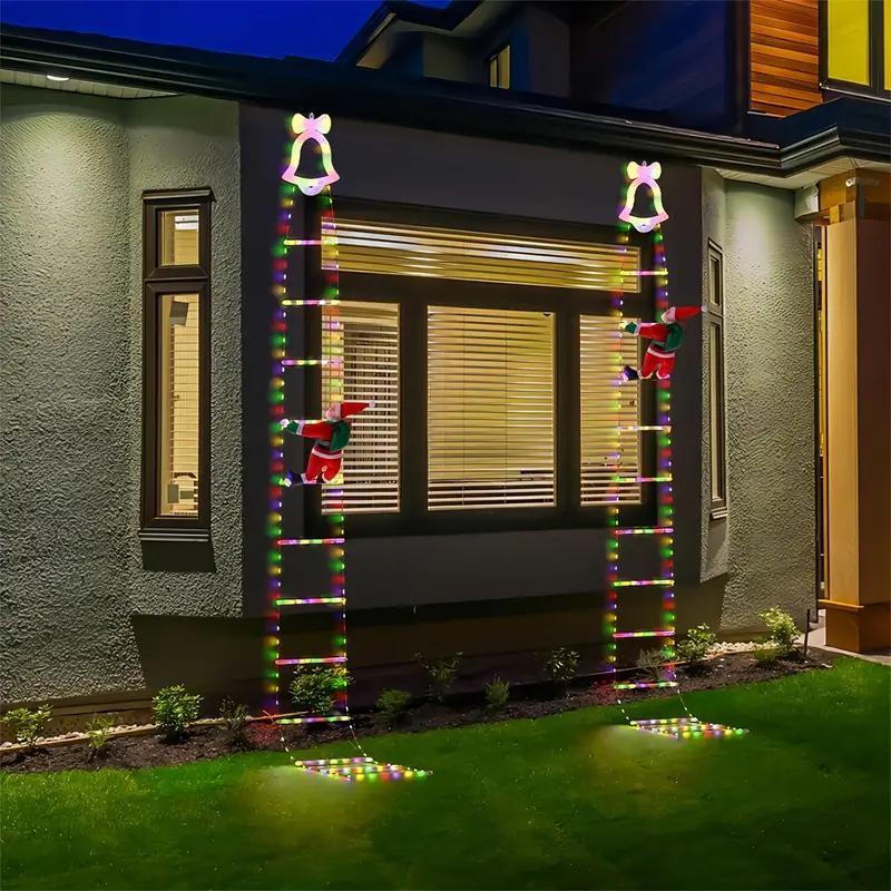 🎄2025 Christmas Sales🎅2025 Christmas Santa Climbing Stairs Light