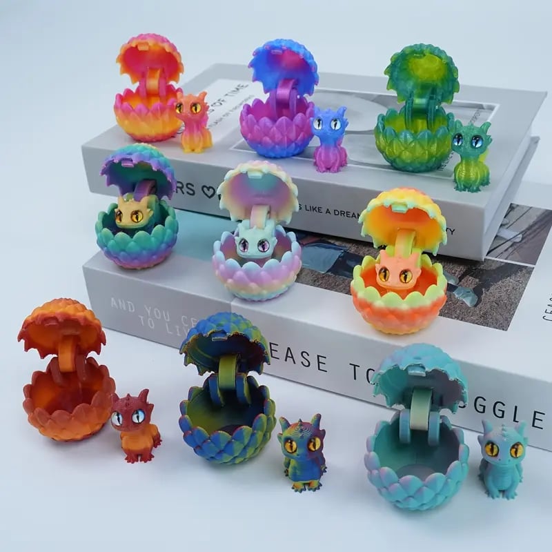 SkyDrakes – 20-Piece Mini Dragon Egg Surprise Playset