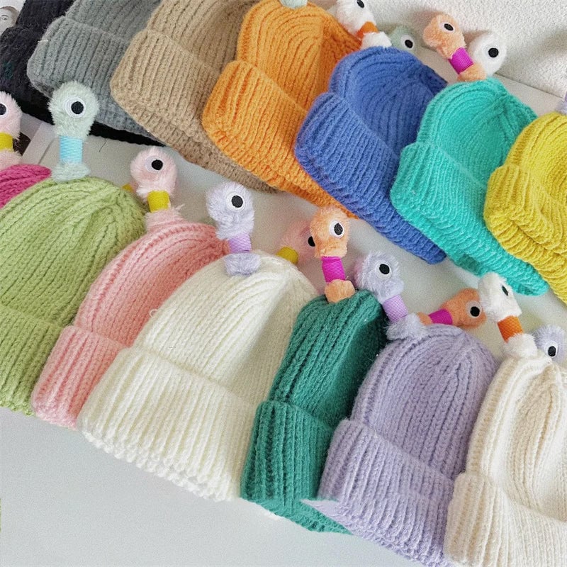 NightPuff - Adorable Knit Hat For Cold Nights