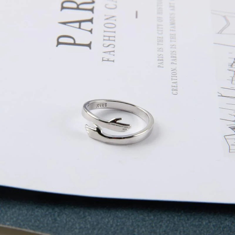 Embrace – Couple Hug Ring