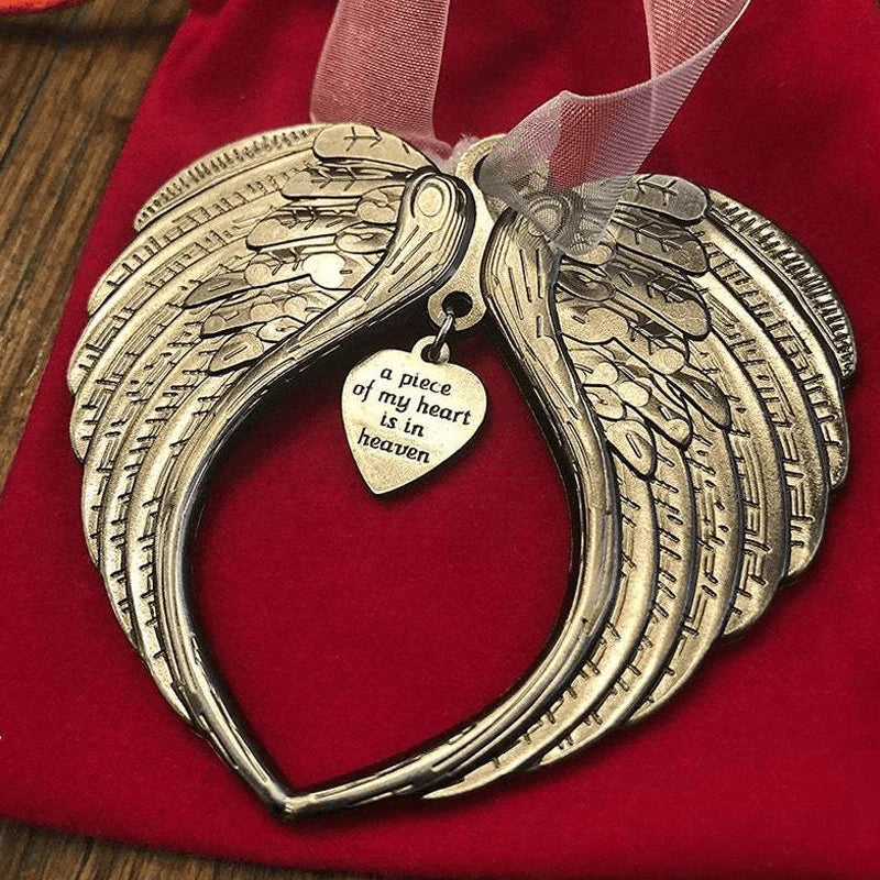 HeavenBell – Angel Wings Memorial Christmas Ornament