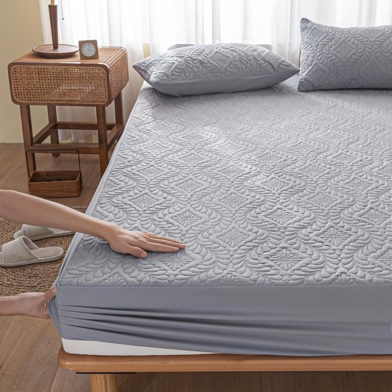 SleepHaven – TripleShield Quilted Mattress Protector