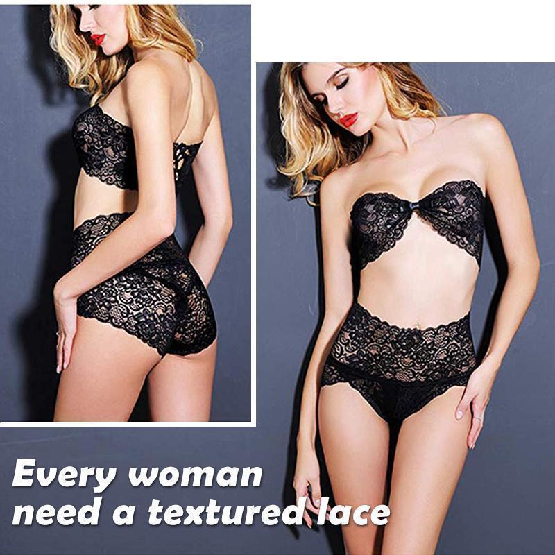 ChicContour - Breathable High-Waist Lace Briefs