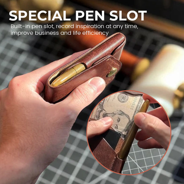 ClassicCarry – Vintage Leather Wallet