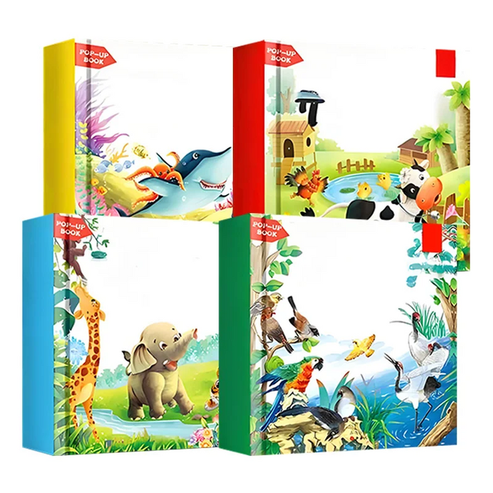 WildTales - 3D Pop-Up Adventure Books for Kids