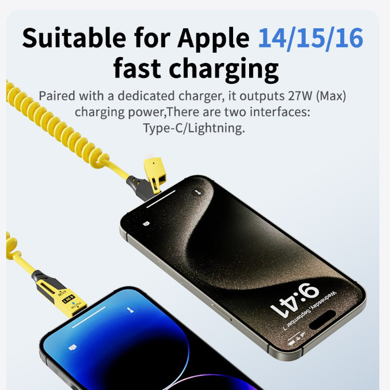 PowerCurl | Universal 4-in-1 Retractable Charging Cable