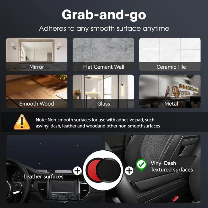 AutoMag – Vacuum Magnetic Dashboard Phone Holder
