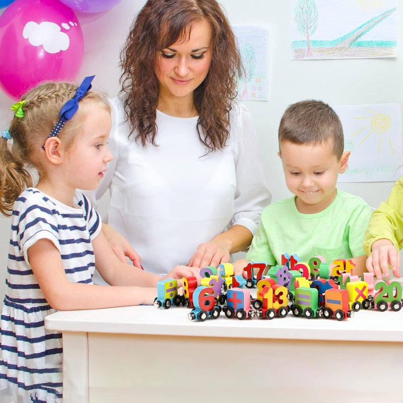 NumRail – Magnetic Number Train Set for Kids