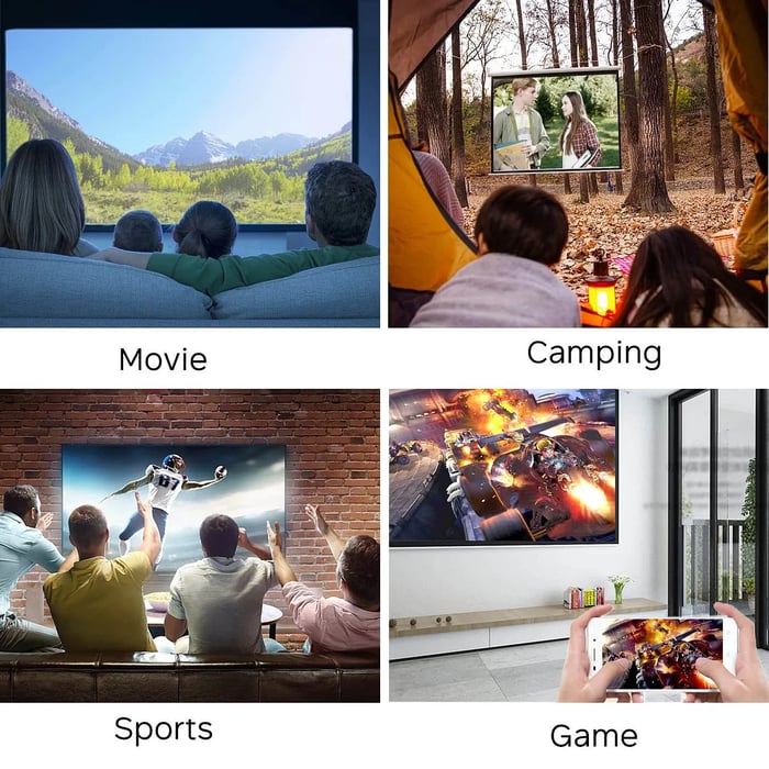 VisionLite – Mini HD Home Projector