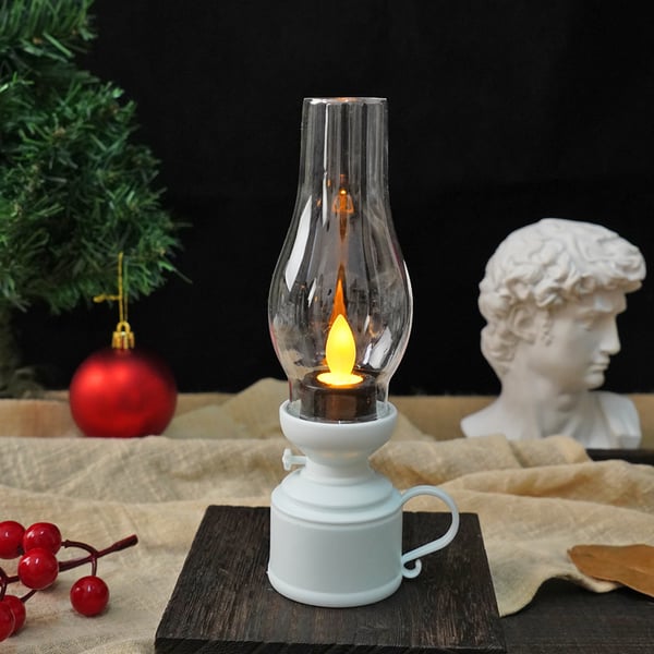 AmberFlame – Retro LED Kerosene Lantern
