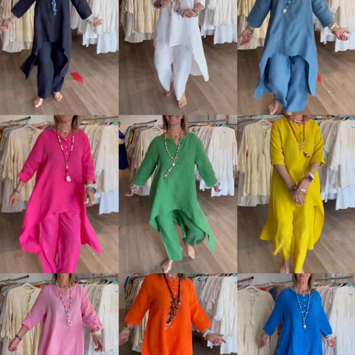 LuxeBreathe - Soft & Stylish Linen Set