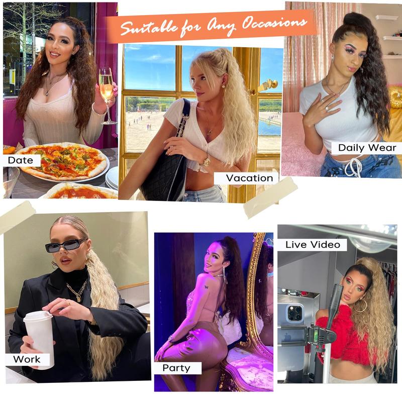 SilkiPony – Natural Hair Ponytail Extension