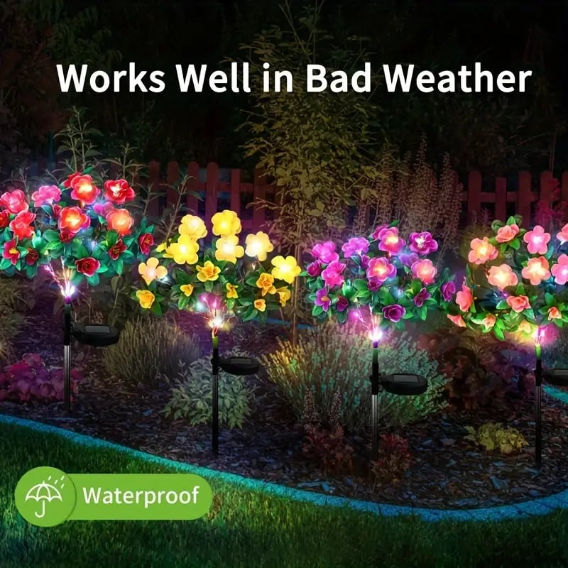 FloraShine - Solar Decorative Flower Lights