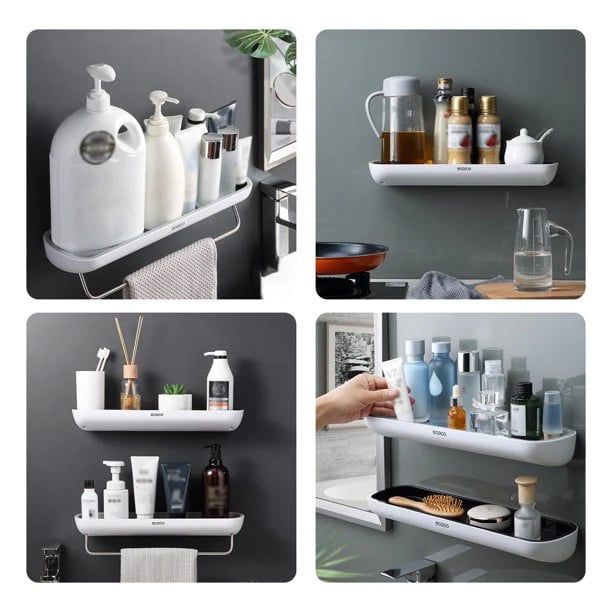ZenHold – Elegant Bathroom Storage Rack