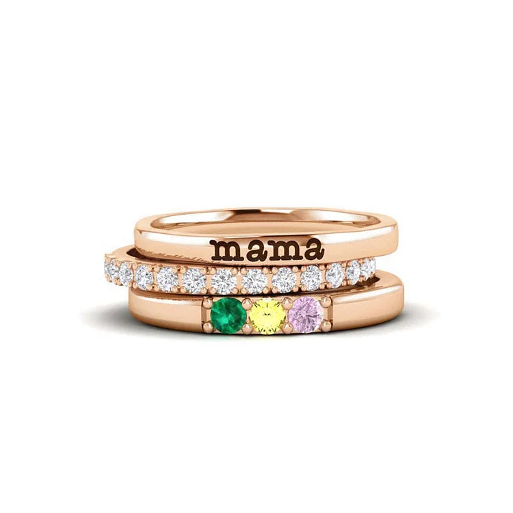 EternaGem – Custom Family Birthstone Ring