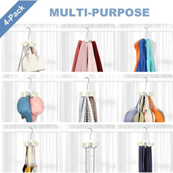 SpinStash – 360° Swivel Organizer for Hoodies & Handbags