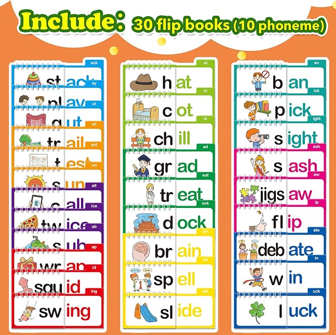 RhymeTime – 30 Flip Books to Build Early Reading Skills