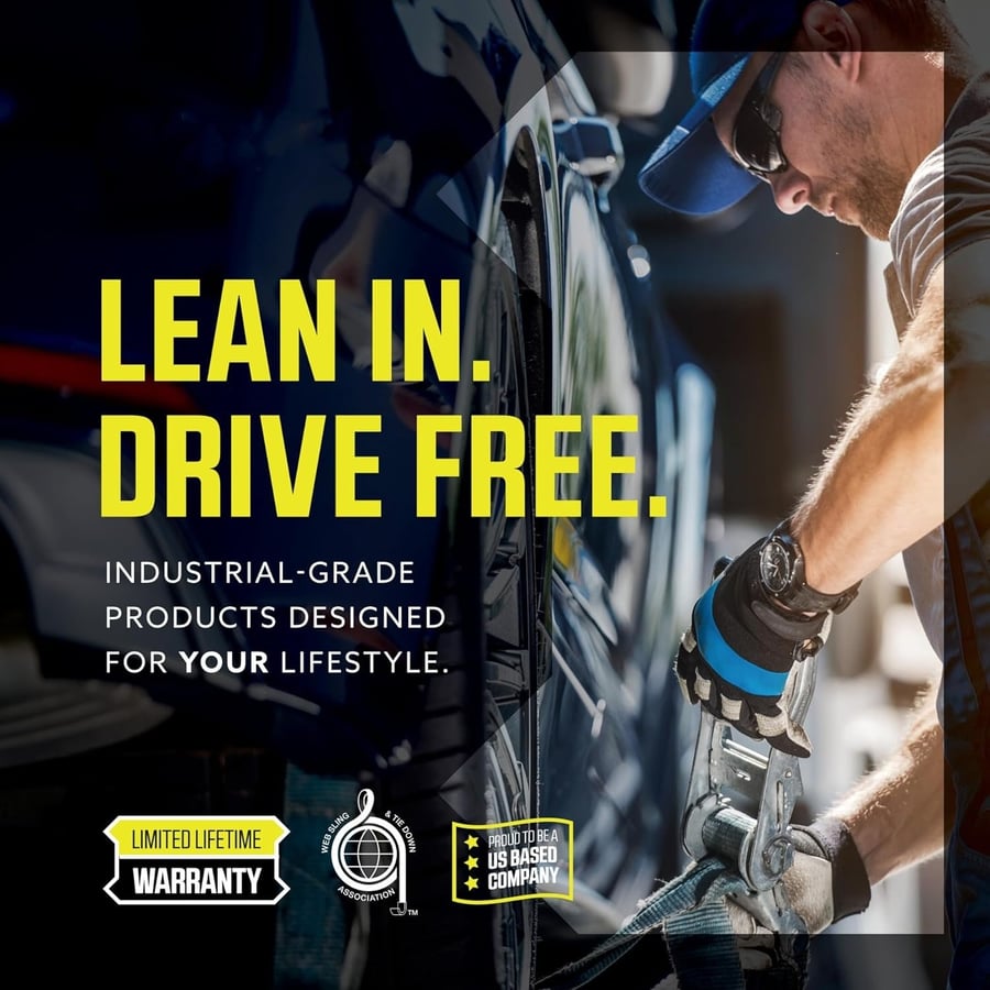 GripPro – Heavy-Duty Auto Ratchet Straps