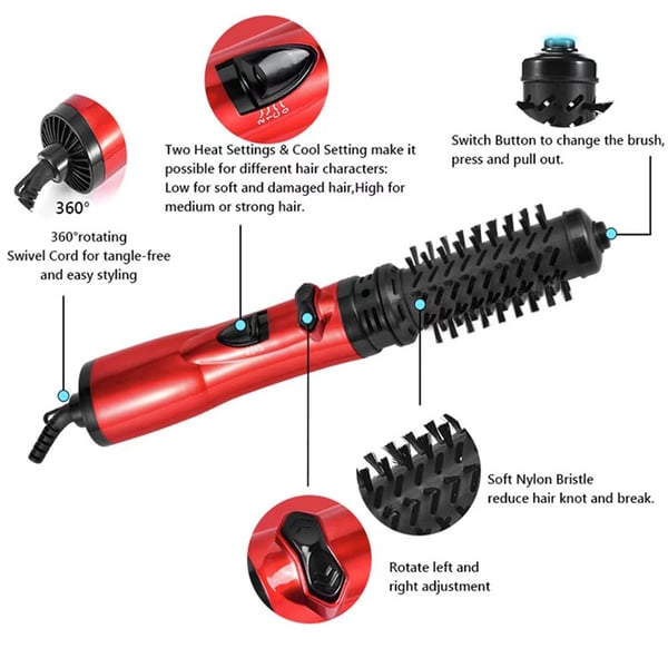 CurlNShine – Multifunction Hot Air Brush