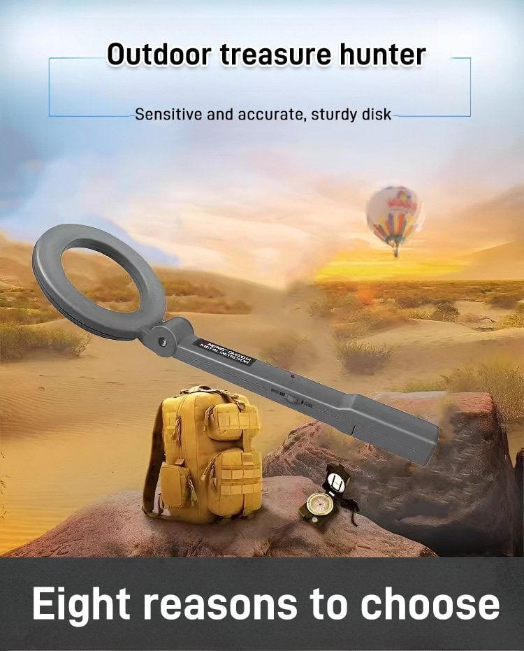 DetectaGuard – High-Sensitivity Metal Scanner